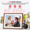 Frameo Digital Photo Frame-15Inch WiFi Large Digital Picture Frame with