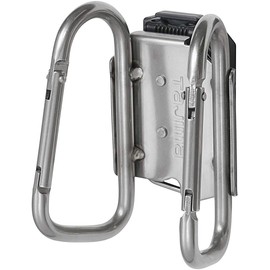 Tajima Saff Detachable System, Detachable Tool Holder, Heavy Duty, Extra Thick Stainless Steel, Large Double Carabiner, Easy to Put on and Take Off, Easy to Attach to Belt, Easy to Replace Waist Tools, Choose Only the Tools You Use and Install, Reduce th