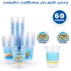 Kochorie 16 oz Plastic Oktoberfest Cups 60 Pcs Oktoberfest Party