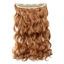 PRETTYSHOP 40 cm or 55 cm Clip-In Hair Extensions, Voluminous and Wavy Hairpiece
