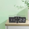 ILWorkTLs Flipping Out Wall and Tabletop Clock,Modern Flip Desk Clock,Digital