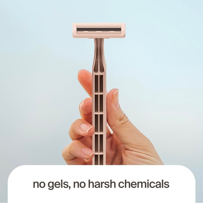 Razeco Plastic-Free Disposable Razors – 5 pieces, 3 blades –