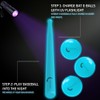 NiteSport Glow in The Dark Plastic Baseball Bat w/ 3