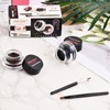 Vesaneae 2 Colours Eyeliner, Gel Eyeliner, Waterproof, Long-Lasting Cream Eyeliner