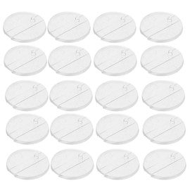 Toddmomy Base para Figuras de Acción 30 Piezas Acrílico Transparente 3cm