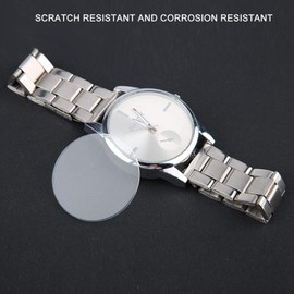 Watch Glass, Professional Watch Replacement Glass, 5 Pieces, Round 37/38/39 mm Watch Glass, Flat Watch, Crystal Lens, Glass Replacement Parts, Tool, Watch Parts, Repair Tool for Watchmakers (39 mm)