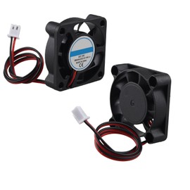 Jopto 4PCS 3D Printer Cooling Fan 4010 DC Voltage Brushless 5V Silent 40x40x10mm Mini Hydraulic Bearing Fan With 2 Pin Terminal for 3D Printer Extruder Makerbot Arduino With 28cm 11.02inch Cable