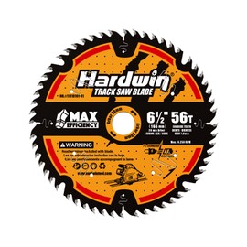 Hardwin 6-1/2" Track Saw Blade 56T 20mm Arbor Thin Kerf