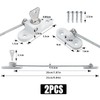 Child Window Safety Locks for UPVC/Wooden Windows 2Pcs Lockable Window