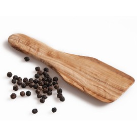 6-Piece Olive Wood Kitchen Set Consisting of 6 Raclette Spatulas Made of Olive Wood (6-Piece 13 cm)
