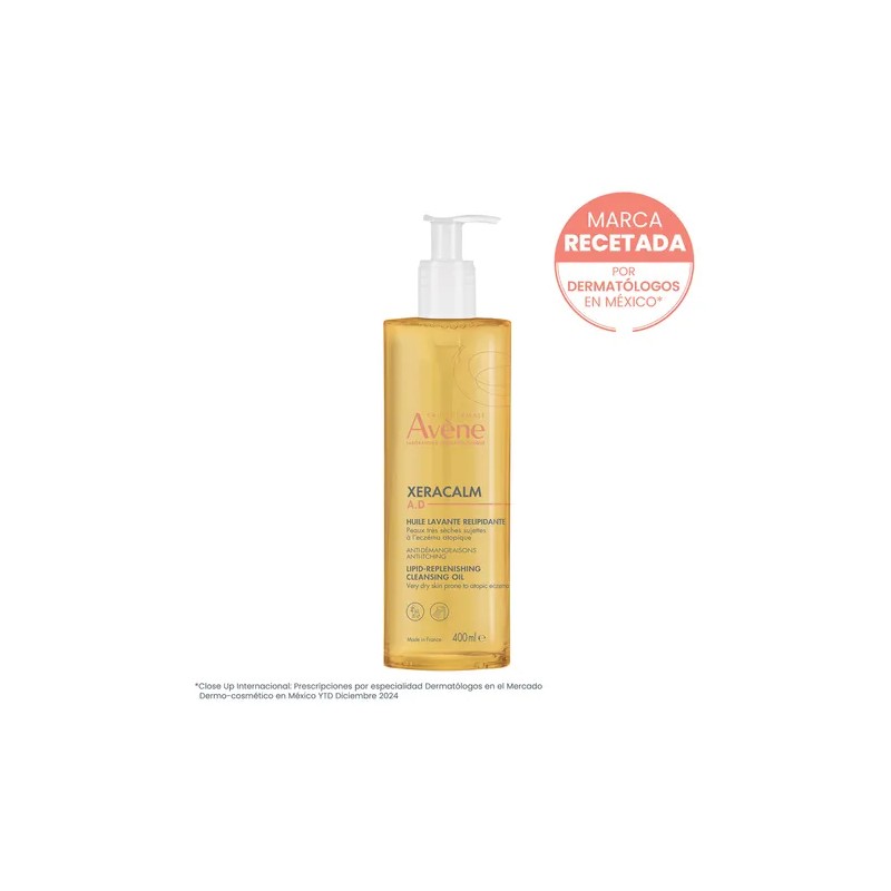 Aceite Avène Xeracalm A.D Relipidizante para Piel Seca 400 mL
