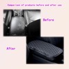 Universal Car Armrest Cover, PU Leather Auto Center Console Pad,