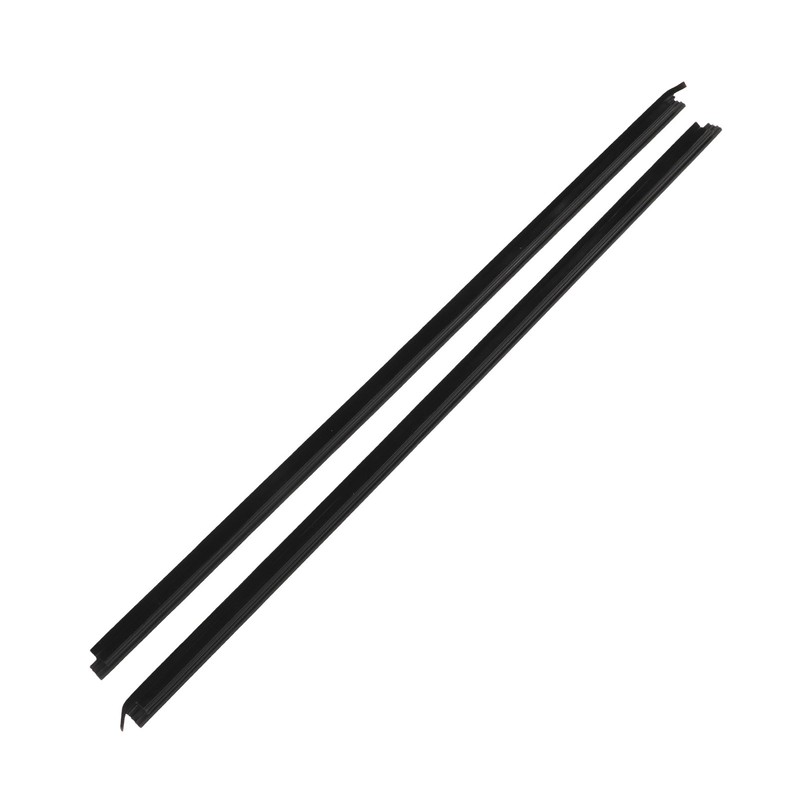 2Pcs Car Weatherstrip Window Seal 80821 01G00 Black Reliable Rugged