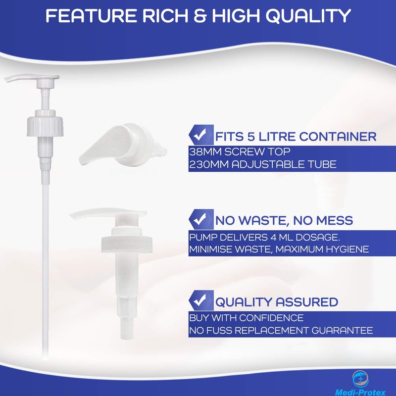5L Pump Dispenser Fits 5 Litre Container x 3 |