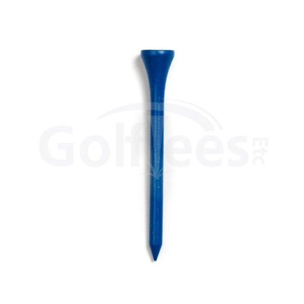 Golf Tees Etc 2 3/4" Wooden Tees - Pack of 200 (Blue)