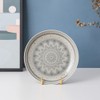 Plate Holder Easel Display Stand - 4.5 inch Metal Plate