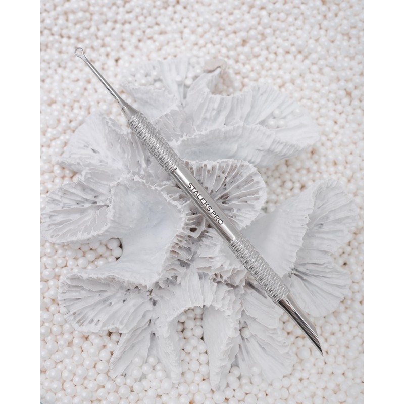 STALEKS PRO by Natury Nails 2-in-1 Cuticle Pusher, Lifts and