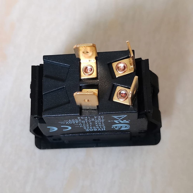 1 Piece KEDU HY60E Push Button Switch ON-Off Rocker Switch