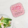 Mr. & Mrs. Panda Square Coasters Unicorn Pig Horn -