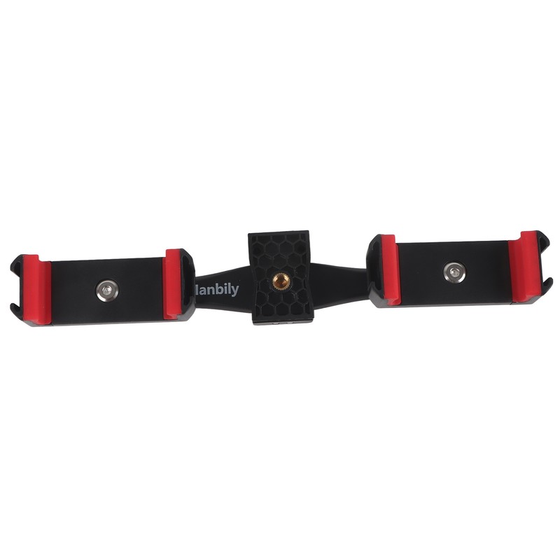 Cell Phone Double Clip Stand Mount Adjustable Tablet Hands Free