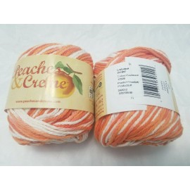 Peaches & Crème 2-Skeins Peaches & Creme Cotton Yarn 2 oz ( Choose MPN Color ) - #12528 Poppy