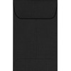 LUXPaper #1 Coin Envelopes in 80 lb. Black Linen, Envelopes