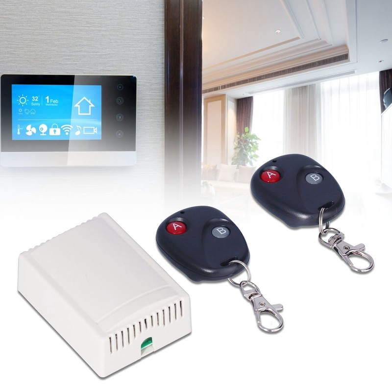 Smart Relay Switch High Sensitivity Wireless Remote Transmitter and Receiver
