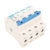Circuit Breaker 4P MCB DIN Rail Mount Protection Switch 400V