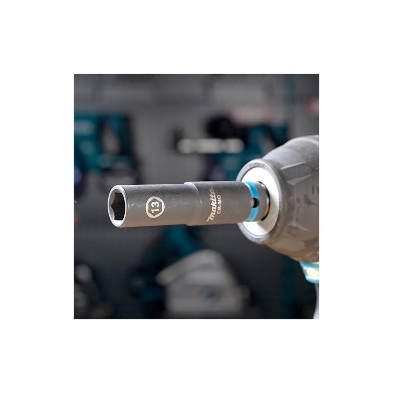 Makita E-16449 Impact Black Impact Socket 1/2 Inch SW13 Long,