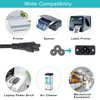 Cloverleaf Cable IEC-C5 3 Pin Mains Plug to IEC C5