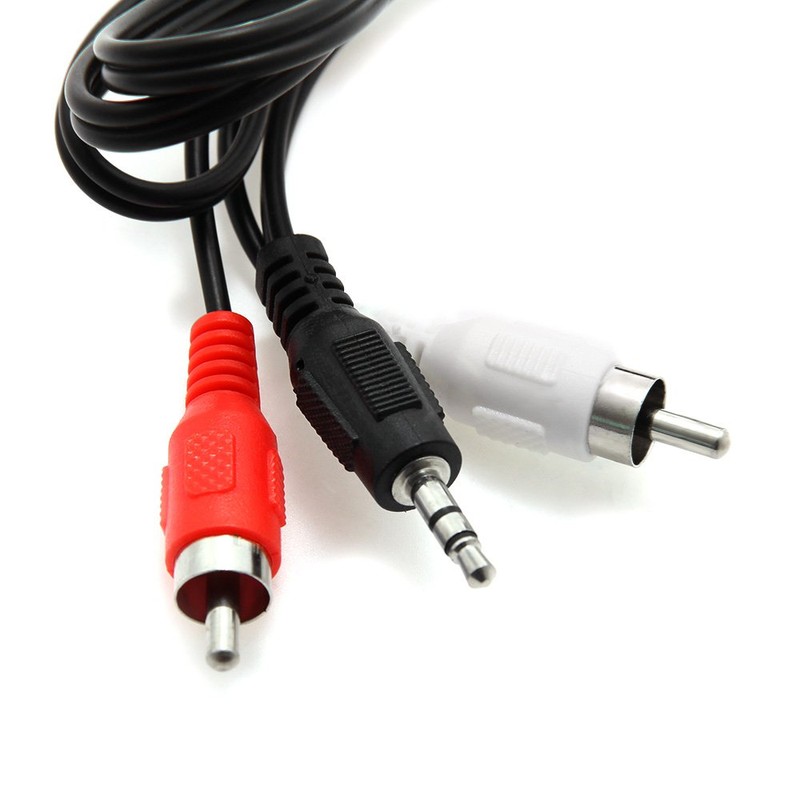 fitTek 3.5mm Jack to 2 x RCA Phono Audio Cable