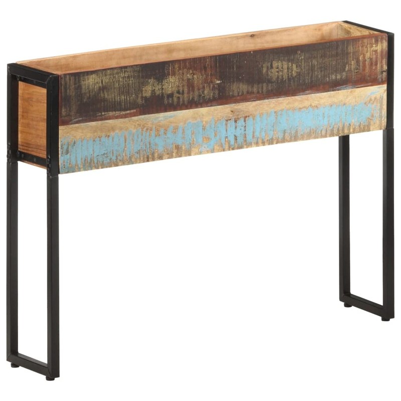 SKM Planter 35.4"x7.9"x26.8" Solid Reclaimed Wood-19401026