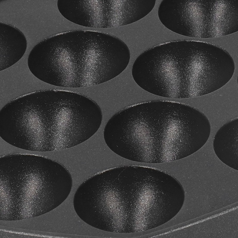 12 Cavities Aluminum Takoyaki Pan Maker Octopus Balls Egg Puffs