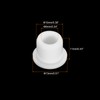 QUARKZMAN Pack of 15 Rubber Grommets Diameter 10 mm x