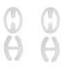 Abi & Ash 4 Racer Back Bra Clips Cleavage Enhancer