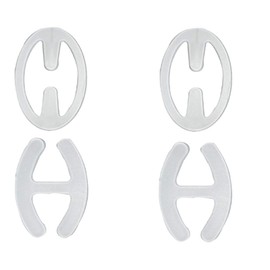 Abi & Ash 4 Racer Back Bra Clips Cleavage Enhancer Buckle Bra Strap Holder Adaptor UK