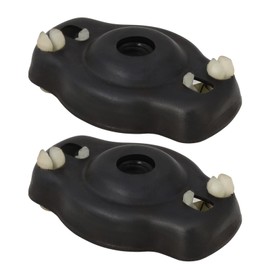 eMagTech 2Pcs Starter Pawl Cup Lawn Mower Starter Pawl Bracket Compatible with Stihl FS38 FS40 FS55 FS56RC FS70 4140 190 2010 Black 50x23.5x7mm