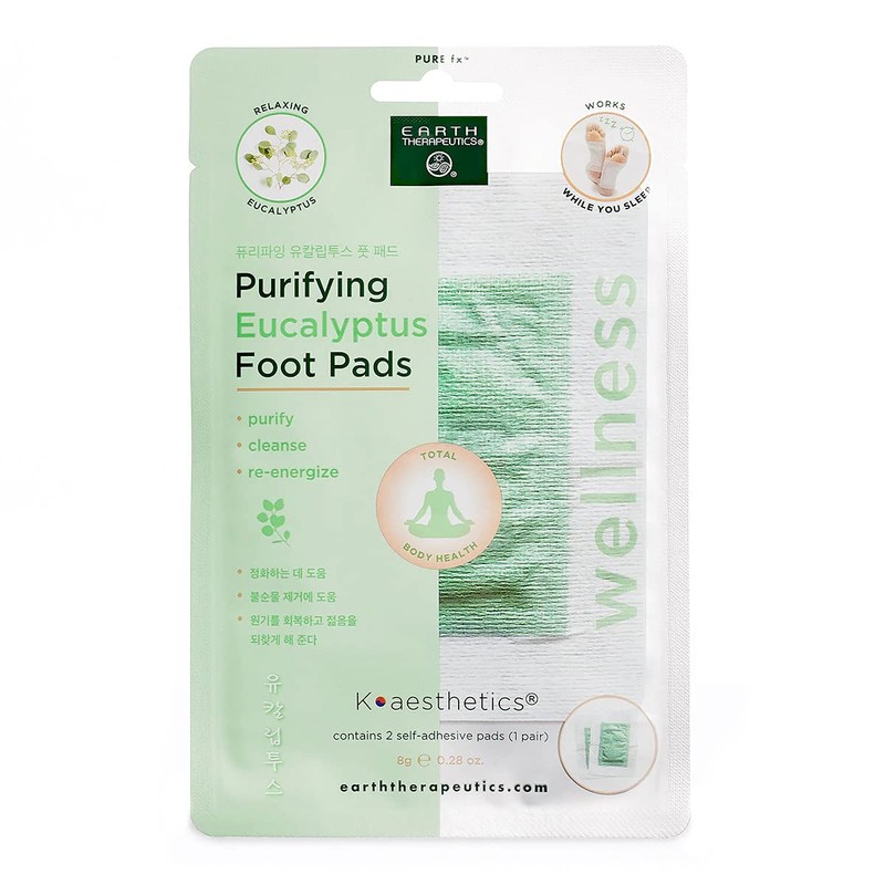 Earth Therapeutics Purifying Eucalyptus Foot Pads