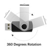 RAOYI 5 Pack 64GB USB Flash Drive USB 2.0 Memory