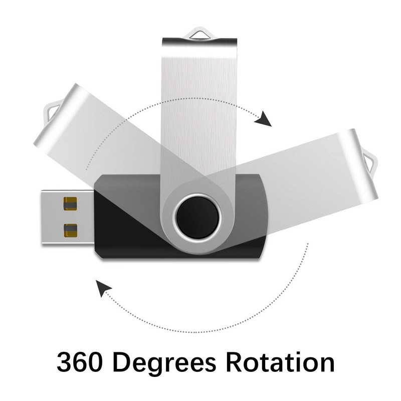 RAOYI 5 Pack 64GB USB Flash Drive USB 2.0 Memory