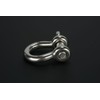 3/8" Anchor Shackle D Clevis Bow Ring 316 Stainless Steel