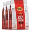 Shibolim Stone Ground White Whole Wheat Flour, 240oz (3x5lb Bags