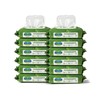 FitRight Aloe Quilted Heavyweight Personal Cleansing Cloth Wipes, Unscented, 576