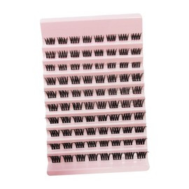 Cluster Lashes Individual Lashes Makeup Comfortable Fake Lashes Wisps Eyelash Extension for Cosplay Stage Performance Dating, Style A