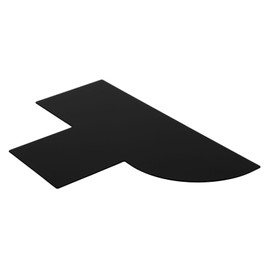 FRCOLOR Barber Edge Guide Hairline Enhancing Card for Precise Beard Shaping and Hair Styling Professional Hairline Design Tool Suitable for Home and Barber Shop Use