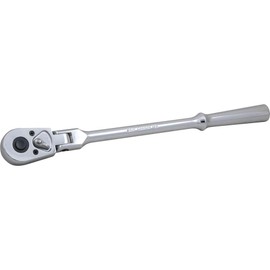 Gray Tools 3/8-Inch Drive 45 Tooth Chrome Reversible Ratchet, Flexible Head, 11-3/8-Inch Long - T83