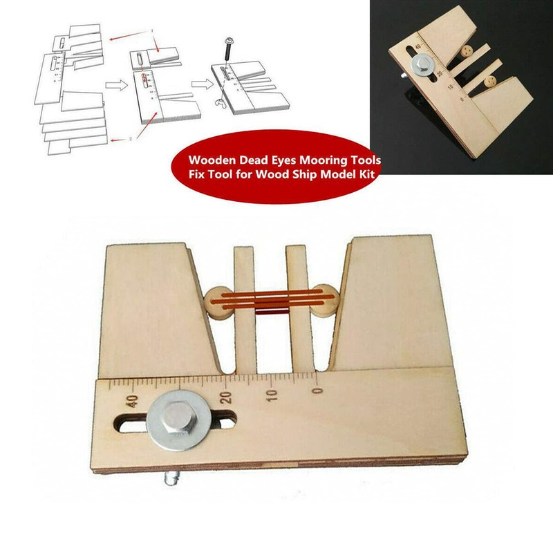 Uadme Model Making Kits, Dead Eyes Fix Hand Wood Ship