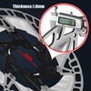 BUCKLOS 160mm Floating Bike Disc Brake Rotor with Heat Dissipation