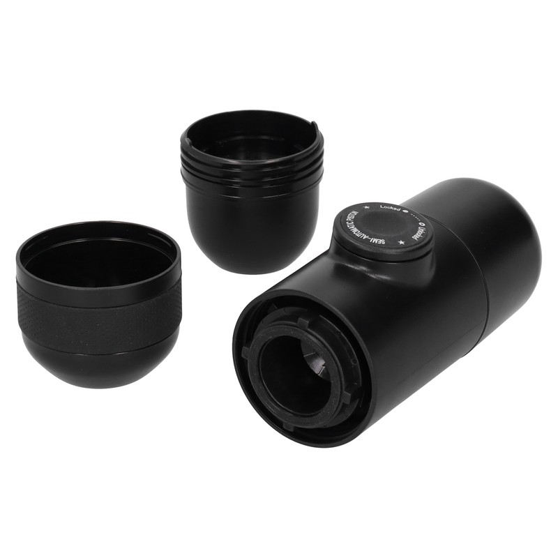 Mini Portable Hand Press Coffee Machine Black Manual Coffee Maker