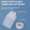 Tight Seal Plastic Bottles with Caps, Laboratory Reaction Bottles, Reusable